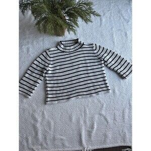 La Vie  Rebecca Taylor striped sweater Sz M